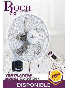 VENTILATEUR MURAL AVEC...